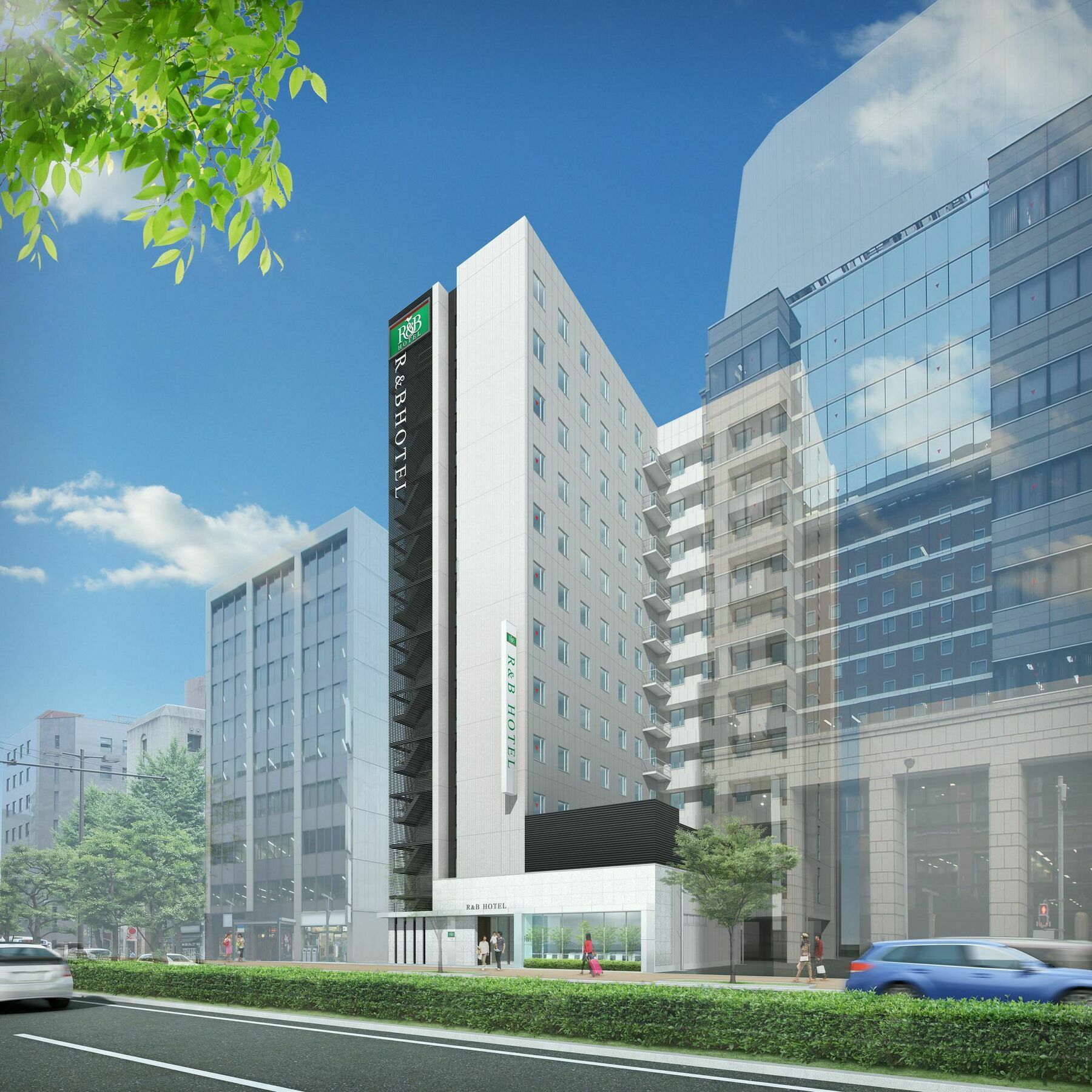 Washington R&B Hotel Hakata Ekimae 2 Фукуока Экстерьер фото